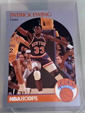 1990-91 NBA Hoops - #203 Patrick Ewing